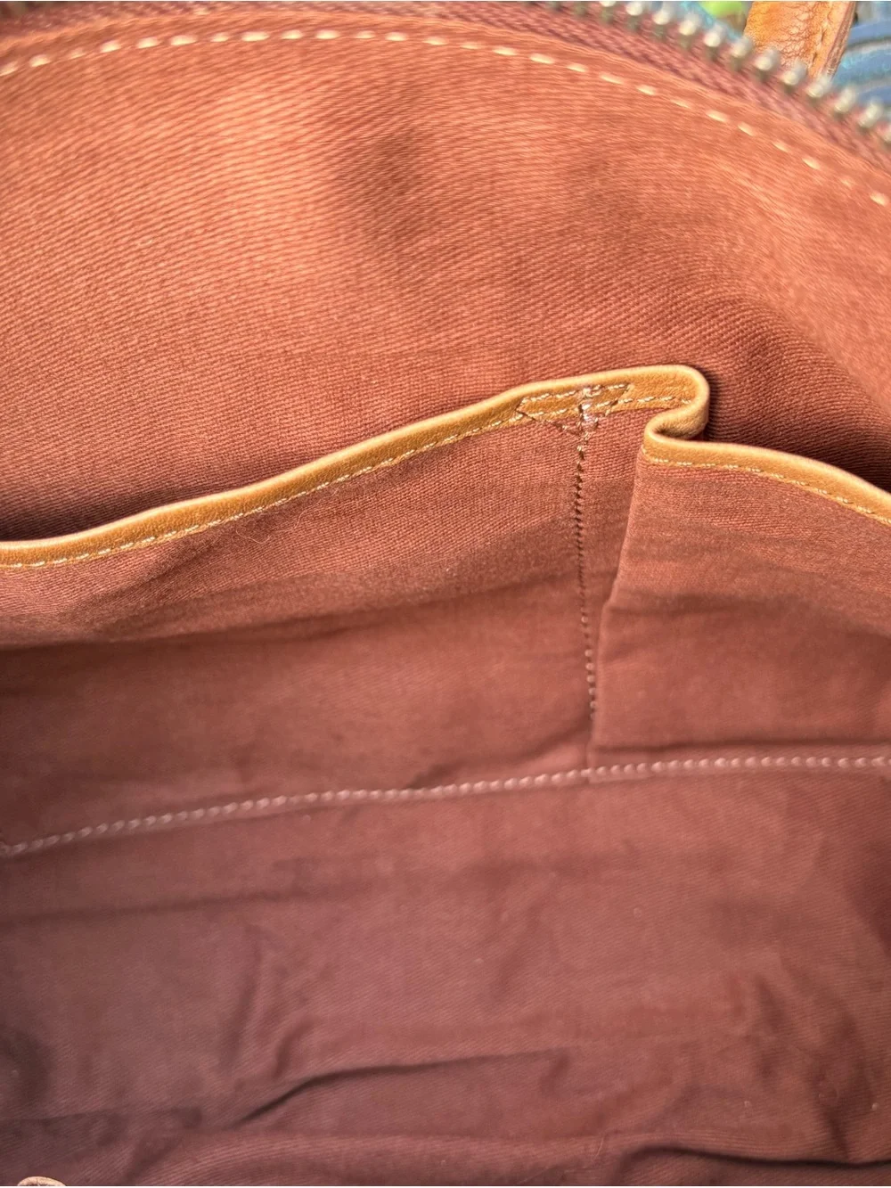 NWT Latico Leathers Grace Design Fringe Crossbody - Cognac